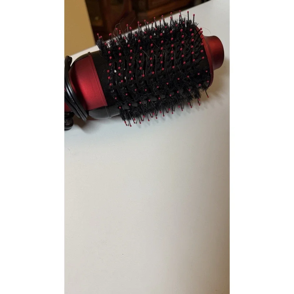 Revlon One-Step Hair Dryer‎ And Volumizer Hot Air Brush, Red & Black